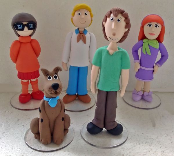 Enfeite de mesa scooby doo