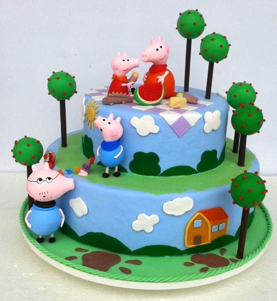 Bolo Peppa Pig