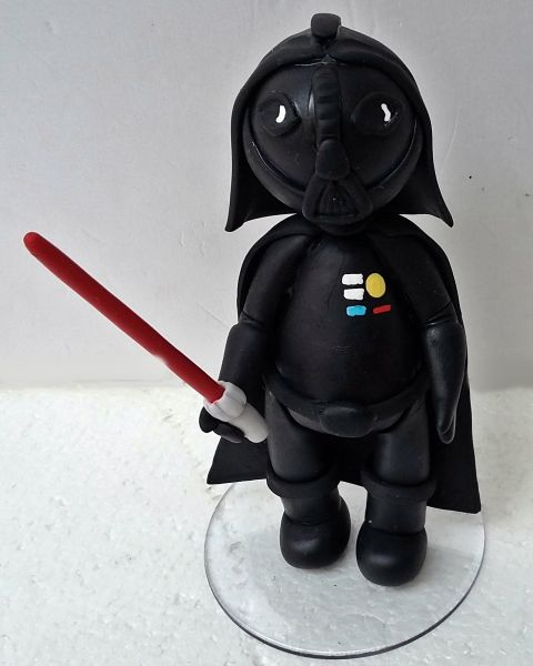 Topo de bolo Darth Vader