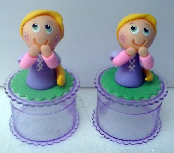 Mini potinho rapunzel